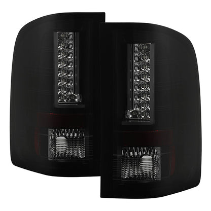 Spyder 07-13 Chevy Silverado (Exc 2010 Model) Verison 2 LED Tail Lights ALT-YD-CS07V2-LED-BSM 5082626