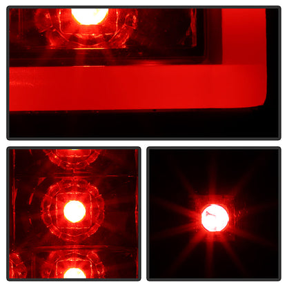 Spyder 07-13 Chevy Silverado (Exc 2010 Model) Verison 2 LED Tail Lights ALT-YD-CS07V2-LED-BSM 5082626
