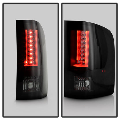 Spyder 07-13 Chevy Silverado (Exc 2010 Model) Verison 2 LED Tail Lights ALT-YD-CS07V2-LED-BSM 5082626
