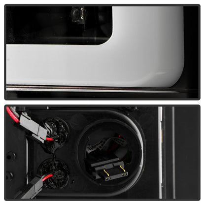 Spyder 07-13 Silverado (Will Not Work w/2010 921 Bulb) V3 LED Tail Lghts Blk ALT-YD-CS07V3-LBLED-BK 5084088