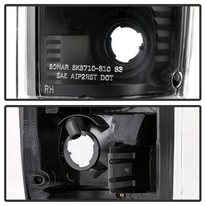 Spyder Chevy S10/S10 Blazer 82-93/GMC Jimmy 82-94 Euro Style Tail Lights Black ALT-YD-CS1082-BK 5001832