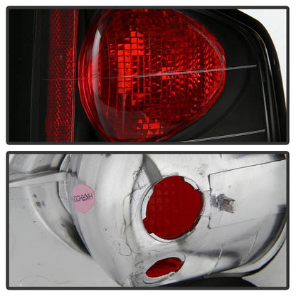 Spyder Chevy S10 94-04/GMC Sonoma 94-04/Isuzu Hombre 96-00 Euro Tail Lights Blk ALT-YD-CS1094-BK 5001887
