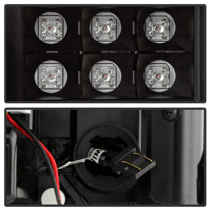 SPYDER Chevy 1500 14-16 Light Bar LED Tail Lights All Blk ALT-YD-CS14-LBLED-BKV2 5085856