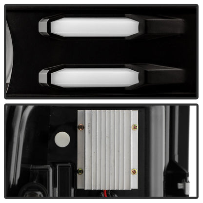 SPYDER Chevy 1500 14-16 Light Bar LED Tail Lights All Blk ALT-YD-CS14-LBLED-BKV2 5085856