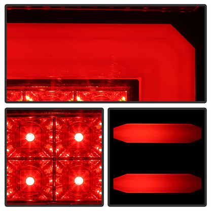 Spyder Chevy 1500 14-16 Light Bar LED Tail Lights Blk ALT-YD-CS14-LBLED-BK 5079985