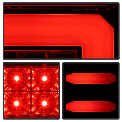 Spyder Chevy 1500 14-16 Light Bar LED Tail Lights Blk Smke ALT-YD-CS14-LBLED-BSM 5079992