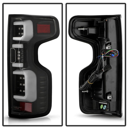 Spyder Chevy Silverado 19-20 (Do Not Fit Halogen Model) LED Tail Light Blk ALT-YD-CS19LED-BK 5087270