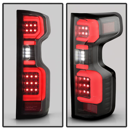 Spyder Chevy Silverado 19-20 (Do Not Fit Halogen Model) LED Tail Light Blk ALT-YD-CS19LED-BK 5087270
