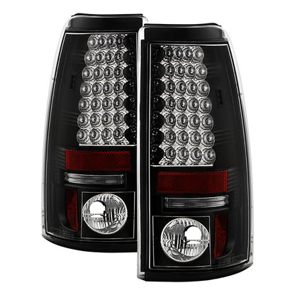 Spyder Chevy Silverado 1500 99-02 (Not Fit Stepside) LED Tail Lights Blk ALT-YD-CS99-LED-BK 5002044