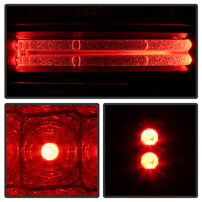 Spyder Chevy Silverado 1500 99-02 (Not Fit Stepside) LED Tail Lights Blk ALT-YD-CS99-LED-BK 5002044