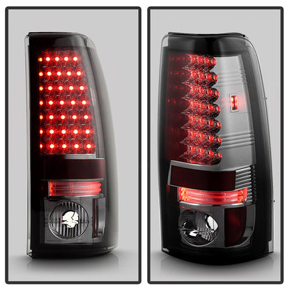 Spyder Chevy Silverado 1500 99-02 (Not Fit Stepside) LED Tail Lights Smke ALT-YD-CS99-LED-SM 5002082