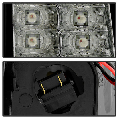 Spyder Chevy Silverado 1500/2500 99-02 Version 2 LED Tail Lights - Black ALT-YD-CS99V2-LED-BK 5081865