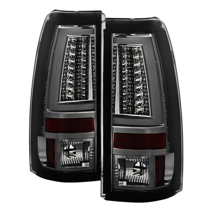 Spyder Chevy Silverado 1500/2500 99-02 Version 2 LED Tail Lights - Smoke ALT-YD-CS99V2-LED-SM 5081896