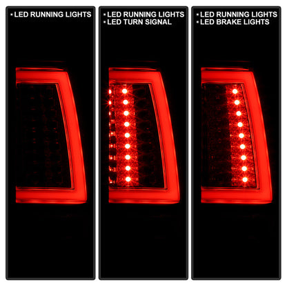 Spyder Chevy Silverado 1500/2500 99-02 Version 2 LED Tail Lights - Smoke ALT-YD-CS99V2-LED-SM 5081896