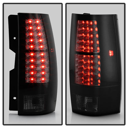 Spyder Chevy Suburban/GMC Yukon/Yukon Denali 07-14 LED Tail Lights Blk Smke ALT-YD-CSUB07-LED-BSM 5078087