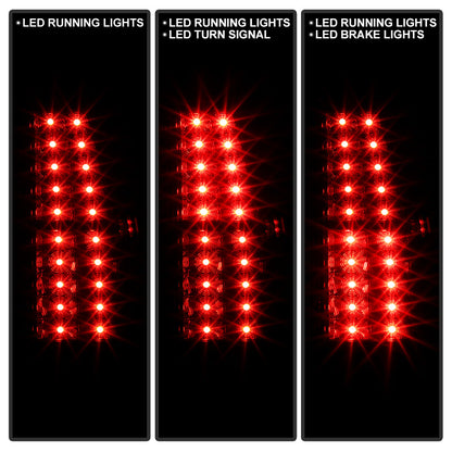 Spyder Chevy Suburban/GMC Yukon/Yukon Denali 07-14 LED Tail Lights Smke ALT-YD-CSUB07-LED-SM 5002174