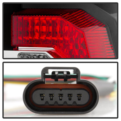 Spyder Chevy Suburban/Tahoe 07-14 V2 - Light Bar LED Tail Lights - Black ALT-YD-CSUB07V2-LED-BK 5083418