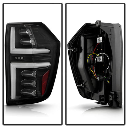 SPYDER 21-23 Chevy Tahoe/Suburban (Halogen Only) LED Tail Lights - Blk (ALT-YD-CSUB21HAL-GR-BK) 5088864