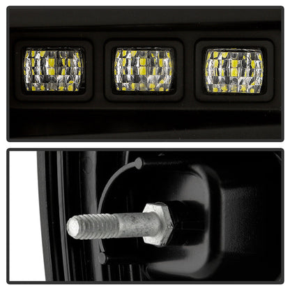 SPYDER 21-23 Chevy Tahoe/Suburban (Halogen Only) LED Tail Lights - Blk (ALT-YD-CSUB21HAL-GR-BK) 5088864