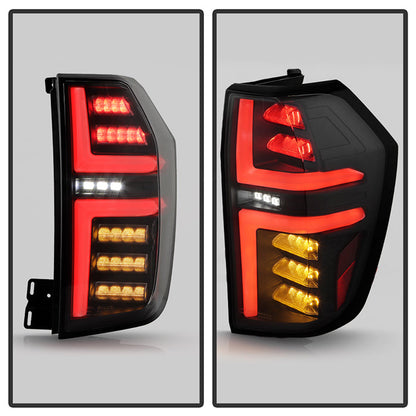SPYDER 21-23 Chevy Tahoe/Suburban (Halogen Only) LED Tail Lights - Blk (ALT-YD-CSUB21HAL-GR-BK) 5088864
