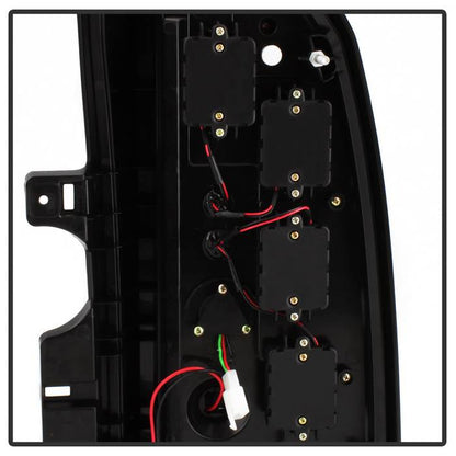 Spyder Chevy Tahoe / Suburban 15-17 Light Bar LED Tail Lights - Black (ALT-YD-CTA15-LED-BK) 5084583