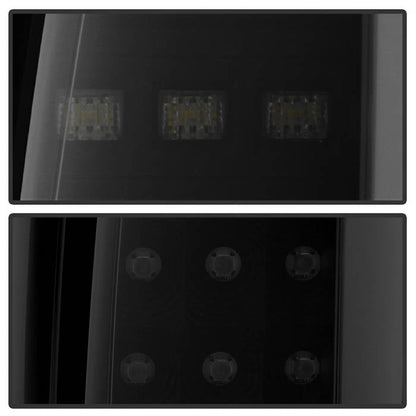 Spyder Chevy Tahoe / Suburban 15-17 LED Tail Lights - Black Smoke (ALT-YD-CTA15-LED-BSM) 5085078