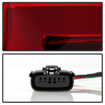 Spyder Chevy Tahoe / Suburban 15-17 LED Tail Lights - Red Clear (ALT-YD-CTA15-LED-RC) 5085085