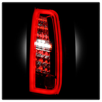 Spyder Chevy Tahoe / Suburban 15-17 LED Tail Lights - Red Clear (ALT-YD-CTA15-LED-RC) 5085085