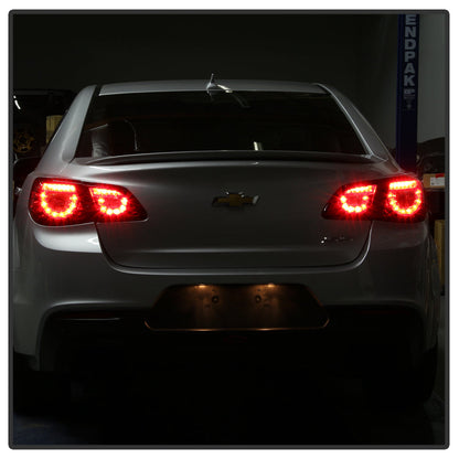 Spyder Chevy SS 2014-2016 LED Tail Lights Black ALT-YD-CVSS14-LED-BK 5080974