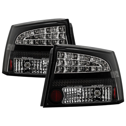 Spyder Dodge Charger 09-10 LED Tail Lights Black ALT-YD-DCH09-LED-BK 5031662