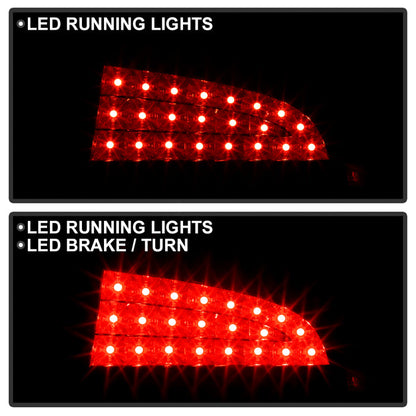 Spyder Dodge Charger 09-10 LED Tail Lights Black ALT-YD-DCH09-LED-BK 5031662