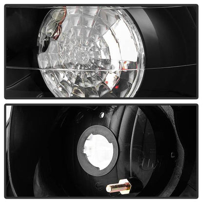 Spyder Dodge Neon 95-99 Euro Style Tail Lights Black ALT-YD-DN95-BK 5002488