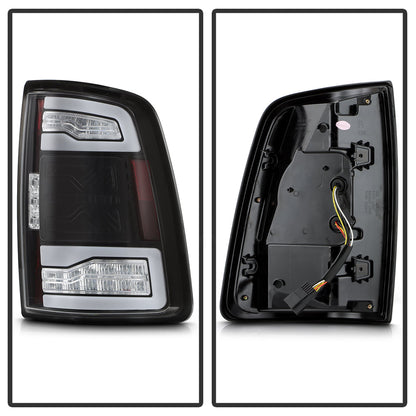 SPYDER 19-24 Dodge Ram 2500/3500 HD LED Tail Lights - Black (ALT-YD-DR19HDLEDAP-GRSEQ-BK) 5089410