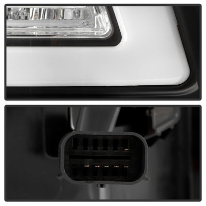 SPYDER 19-24 Dodge Ram 2500/3500 HD LED Tail Lights - Black (ALT-YD-DR19HDLEDAP-GRSEQ-BK) 5089410