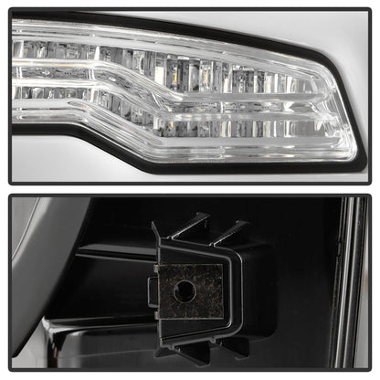 SPYDER 19-24 Dodge Ram 2500/3500 HD LED Tail Lights - Black (ALT-YD-DR19HDLEDAP-GRSEQ-BK) 5089410