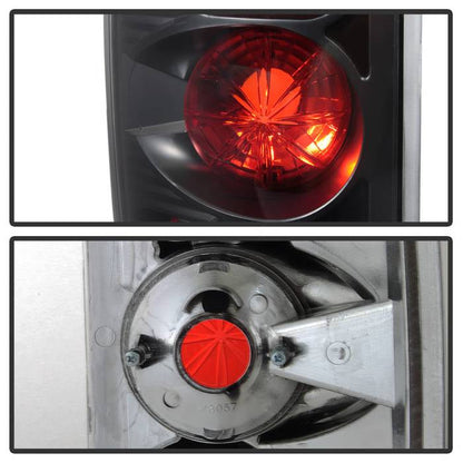 Spyder Dodge Ram 02-06 1500/Ram 2500/3500 03-06 Euro Style Tail Lights Black ALT-YD-DRAM02-BK 5002525