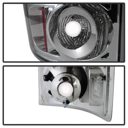 Spyder Dodge Ram 02-06 1500/Ram 2500/3500 03-06 Euro Style Tail Lights Chrome ALT-YD-DRAM02-C 5002532