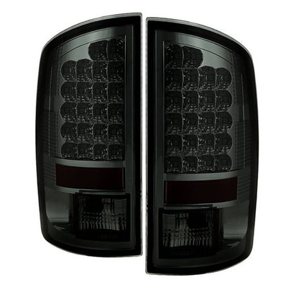 Spyder Dodge Ram 02-06 1500/Ram 2500/3500 03-06 LED Style Tail Lights Smoke ALT-YD-DRAM02-LED-SM 5002594