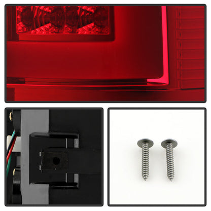 Spyder 03-06 Dodge Ram 2500/3500 V3 Light Bar LED Tail Light - Red Clear (ALT-YD-DRAM02V3-LBLED-RC) 5084132