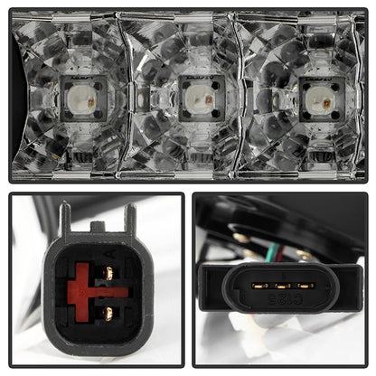 Spyder Dodge Ram 07-08 1500/Ram 07-09 2500/3500 LED Tail Lights Black ALT-YD-DRAM06-LED-BK 5002617