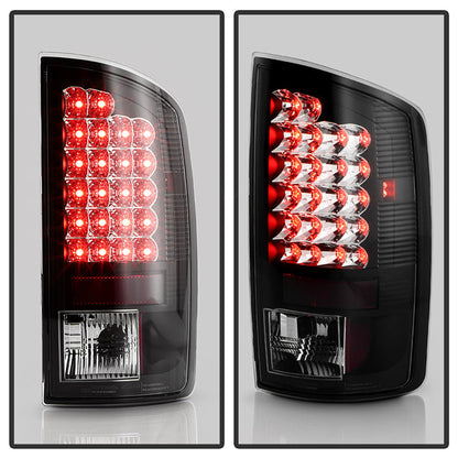 Spyder Dodge Ram 07-08 1500/Ram 07-09 2500/3500 LED Tail Lights Black ALT-YD-DRAM06-LED-BK 5002617