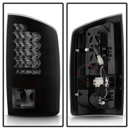 Spyder Dodge Ram 07-08 1500/Ram 07-09 2500/3500 LED Tail Lights Black Smoke ALT-YD-DRAM06-LED-BSM 5078117
