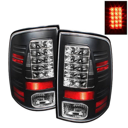 Spyder Dodge Ram 1500 09-14 10-14 LED Tail Lights Incandescent only - Blk ALT-YD-DRAM09-LED-BK 5017543