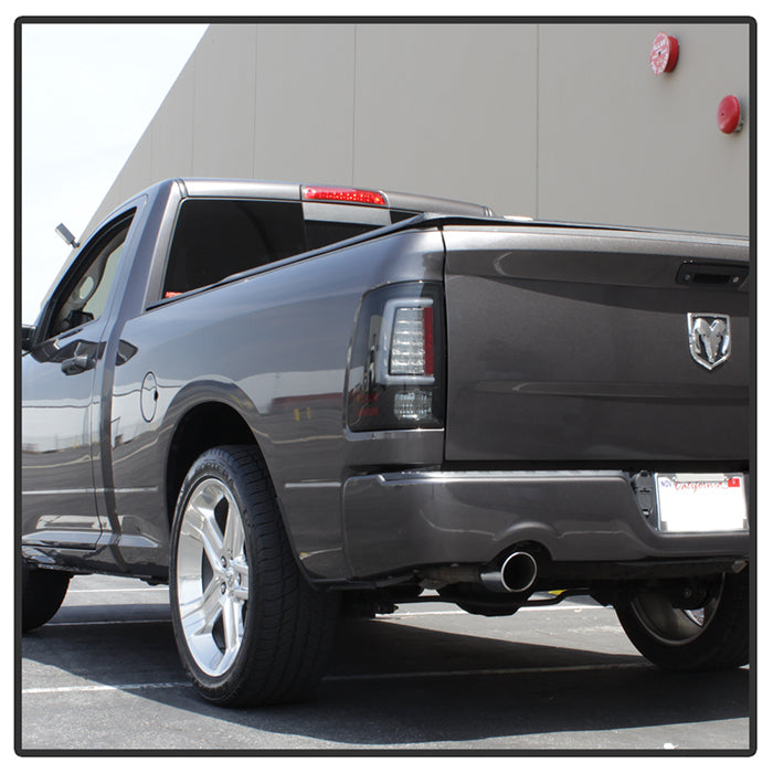 Spyder 09-16 Dodge Ram 1500 Light Bar LED Tail Lights - Black Smoke ALT-YD-DRAM09V2-LED-BSM 5084033