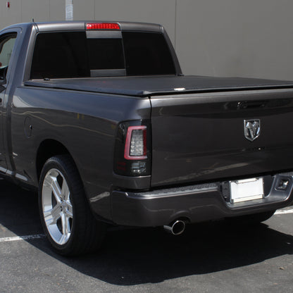 Spyder 09-16 Dodge Ram 1500 Light Bar LED Tail Lights - Black Smoke ALT-YD-DRAM09V2-LED-BSM 5084033