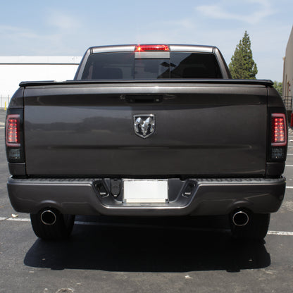 Spyder 09-16 Dodge Ram 1500 Light Bar LED Tail Lights - Black Smoke ALT-YD-DRAM09V2-LED-BSM 5084033