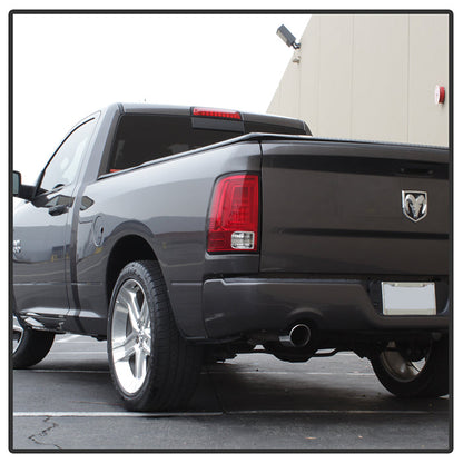 Spyder 09-16 Dodge Ram 1500 Light Bar LED Tail Lights - Red Clear ALT-YD-DRAM09V2-LED-RC 5084040