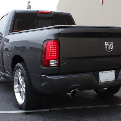 Spyder 09-16 Dodge Ram 1500 Light Bar LED Tail Lights - Red Clear ALT-YD-DRAM09V2-LED-RC 5084040