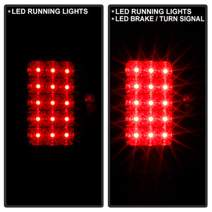 Spyder Dodge Ram 1500 13-14/Ram 2500 13-14 LED Tail Lights LED Model only - Blk ALT-YD-DRAM13-LED-BK 5077530