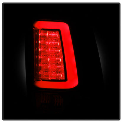 Spyder Dodge Ram 2013-2014 Light Bar LED Tail Lights - Black ALT-YD-DRAM13V2-LED-BK 5084057